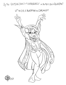 Halloween Goldie Redraw by Artzilla60