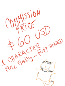 Commission price by imposterDude