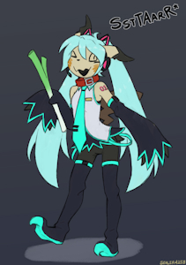 Hatsune Mimi-kyu by LlyanaTherasll