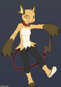 Raichu Mimi by LlyanaTherasll