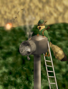 Foxtober Day 23 - Siren by norvilion