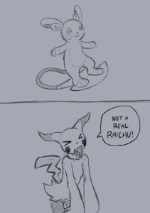 Alolan Raichu's Pancake by LlyanaTherasll