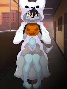 the lil ghost Genko by joykill