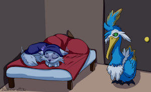 Watching Over in Sadness by GyroTech