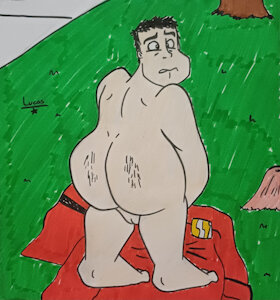 if Stan Beals was naked in The Ant Bully by l24fanarts