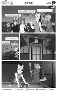 Cats n Cameras Strip 760 - Getting Dark by cheetahjab