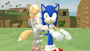 [SFM] Fox Mccloud Loves Sonic in first Place by JJJTechno2003