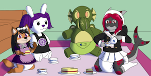 Ash's Spooky Tea Party - By Maxi by ChinookOrca