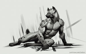 Rustic Hyena by Anhes