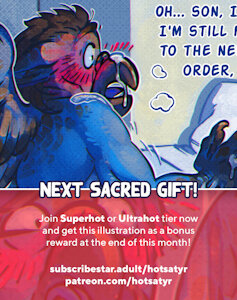 NEXT SACRED GIFT COMING SOON! by hotsatyr