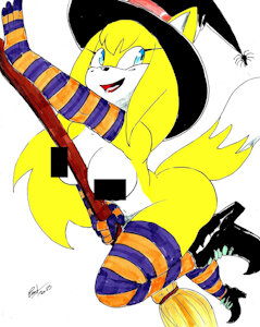 Zooey the fox by EROSART