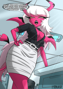 Hellish Office - verosika - report by H1DRAW