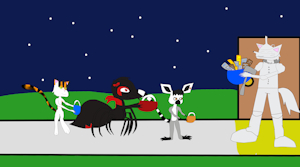 Halloween Trick Or Treat 2025 as Tinman by MegaManstitch87