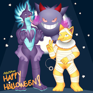 [Old Artwork] Halloween 2024! by azusagp