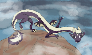 Noodle Sky by RazzleTheRed