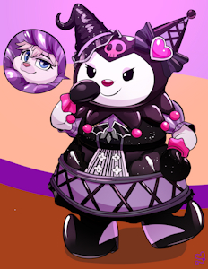 Kuromi's halloween by KASTMI
