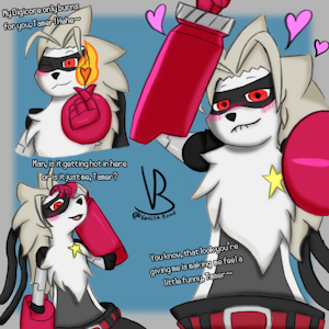 Flirty Wolvermon by VanillaRoad