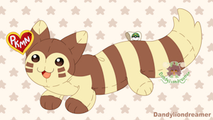 Furret beanie baby by dandyliondreamer