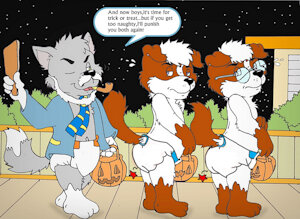 The Red Bottom Twins by Toddlercaiden