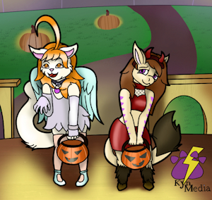 Trick or Treat!!! by NinAmber