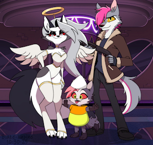 A Morvane Halloween by BlazeLupine