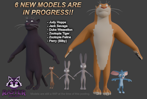 Upcoming Model Batch Reveal!! by RasterRaccoon