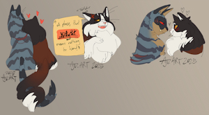 Even villains fall in love by Flipside