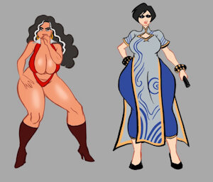 Selena and Ikumi Halloween 2025 costumes by TittyKubo