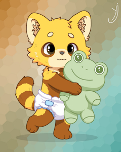 A cute hug between friends by ErickYanjiro