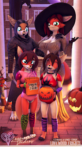 13 Nights of Smol-tober - Day Thirteen: Halloween by LovewoodStudios