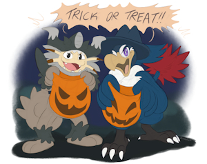 Trick or Treaters by Plagoo
