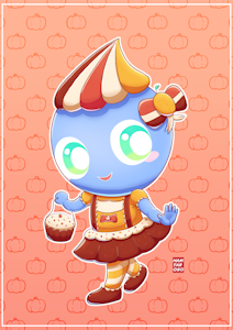 Cupcake Amelia by HamtarOso