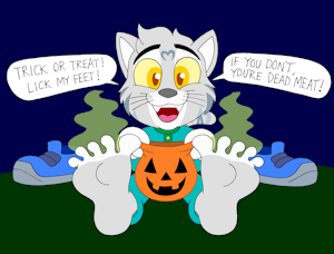 Kye the 'Evil' Kitten by CaillouSUCKS46853