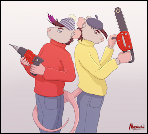 The Scariest Costumes (art) by Musuko42