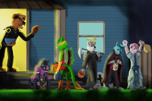 It's Trick or treat time by TheSlimeDragon