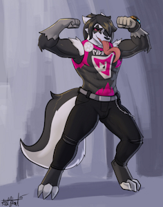 Commission - Leo - Casual Rocky by Bear213