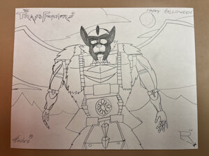 SilverBolt For Halloween (Beast Wars Transformers) by SuperBruh