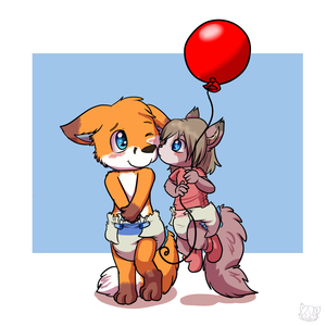 Toddlergirl - Fankoo Fer Bloon by KennyKitsune