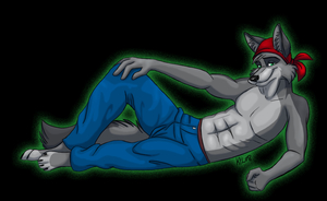 Loungin' by LupineAssassin