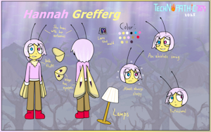 Character detail-- Hannah Grefferg by Netherkitty