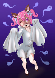 Halloween Costumes: YCH completed images by RisingDragon