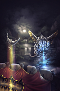 Legend of Ahya: A Divinity Decayed Back Cover - By Ruolina by Darkflamewolf