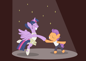 Dancing in The Spotlight by LunaticDawn