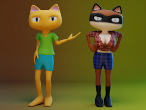 Cat or Racc? by SimPiko