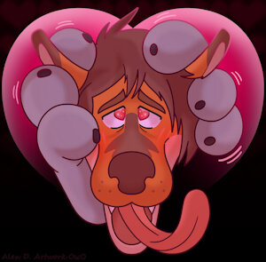 Paw Pleasure (Art by FurryLovePup) by fuwwyfootpaws
