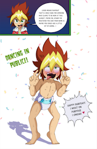 Yuga Duels the Birthday Boy (Gift) by EmperorCharm