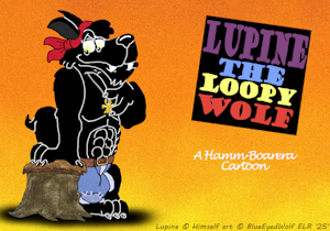Lupine The Loopy Wolf by LupineAssassin