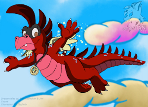 Enter the Red Dragon ~ Cardinal by Spotty2Wily