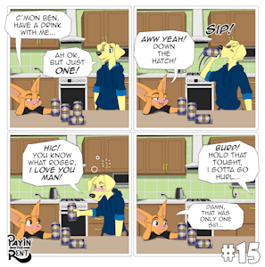 Drinking by AriesArtist