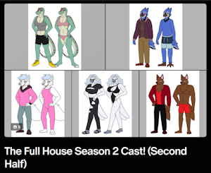 The Full House Season 2 Cast (2nd half) by DeskManiac